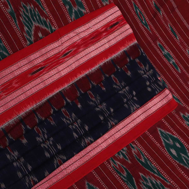 Handloom Sambalpuri Cotton Ikkat Saree Handloom Saree_Sambalpuri Cotton Priyadarshini Handloom