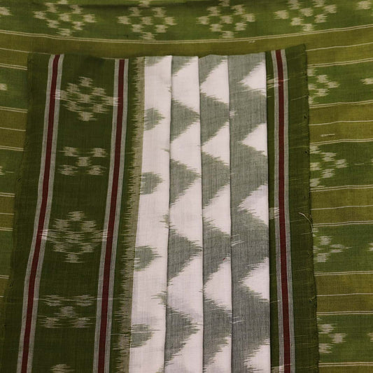Handloom Sambalpuri Cotton Ikkat Saree Handloom Saree_Sambalpuri Cotton Priyadarshini Handloom