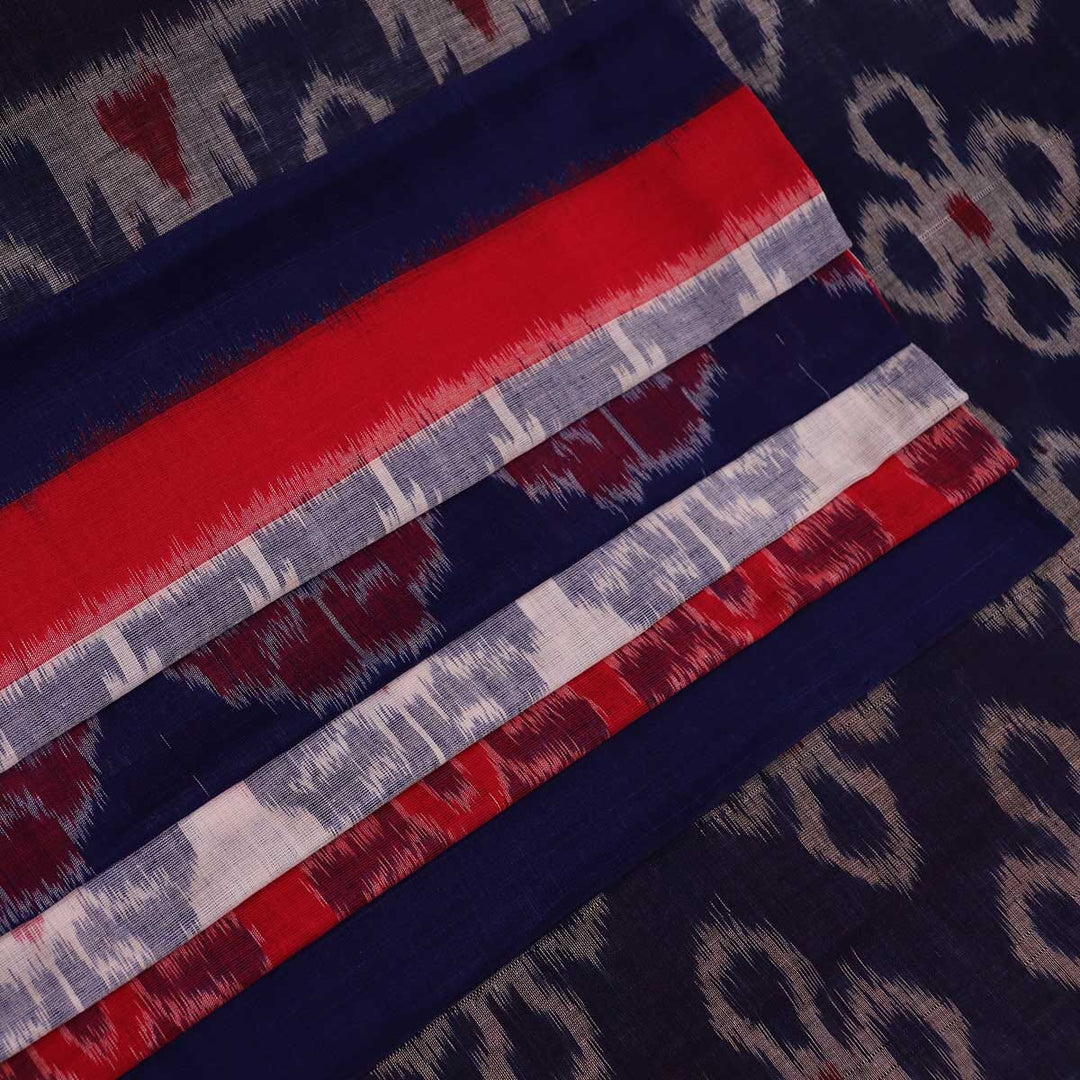 Handloom Sambalpuri Cotton Ikkat Saree Handloom Saree_Sambalpuri Cotton Priyadarshini Handloom