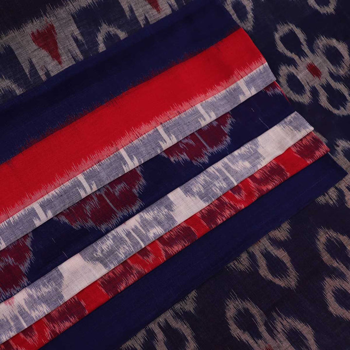 Handloom Sambalpuri Cotton Ikkat Saree Handloom Saree_Sambalpuri Cotton Priyadarshini Handloom
