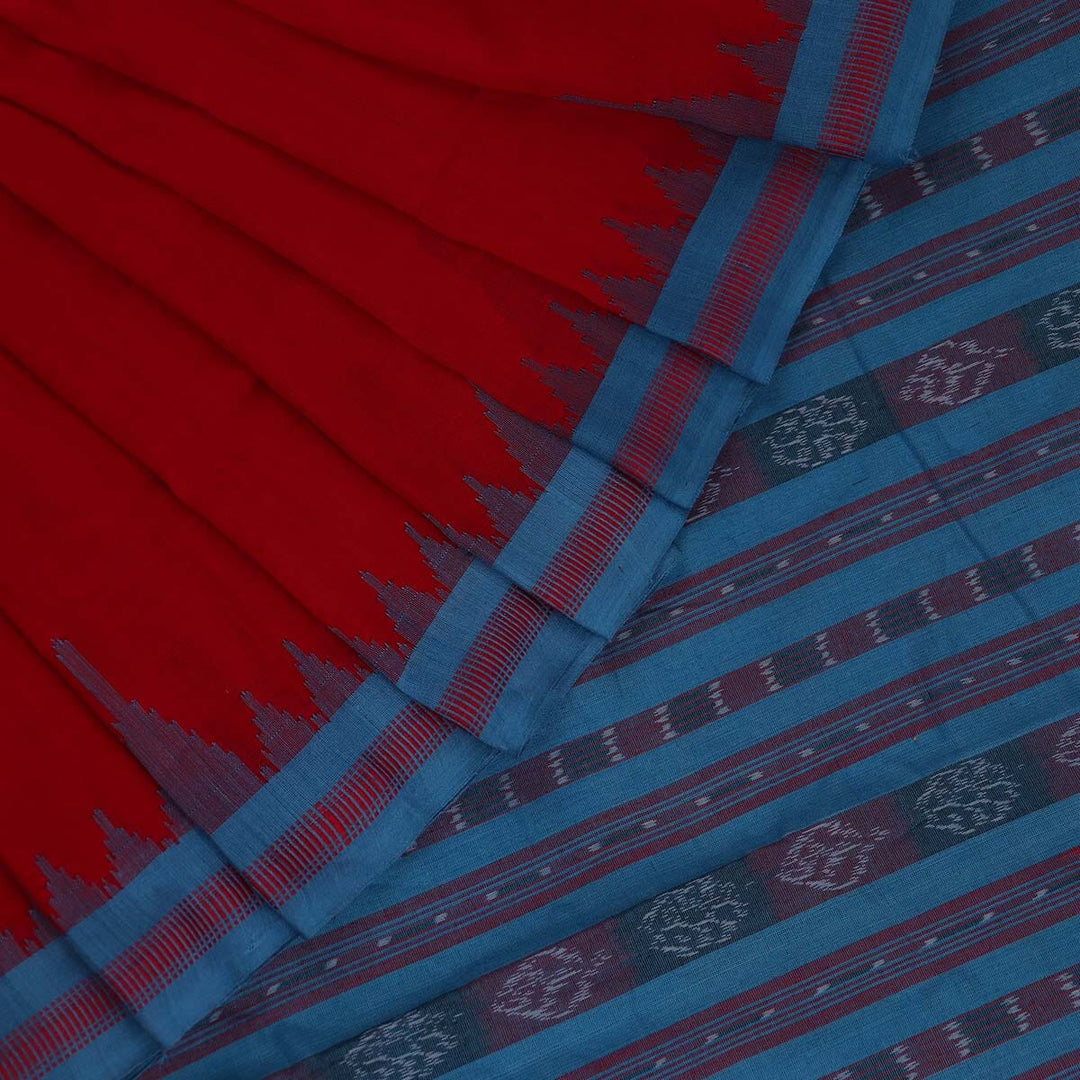 Handloom Sambalpuri Cotton Ikkat Saree Handloom Saree_Sambalpuri Cotton Priyadarshini Handloom