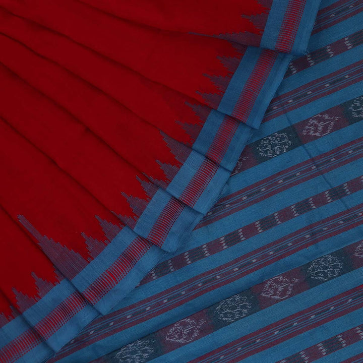 Handloom Sambalpuri Cotton Ikkat Saree Handloom Saree_Sambalpuri Cotton Priyadarshini Handloom