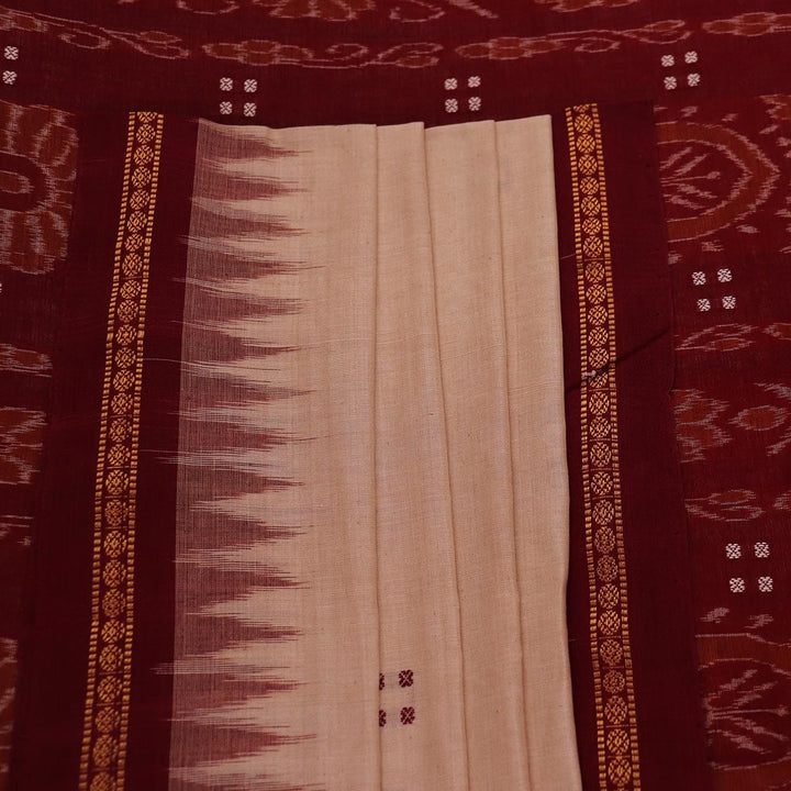 Handloom Sambalpuri Cotton Ikkat Saree Handloom Saree_Sambalpuri Cotton Priyadarshini Handloom
