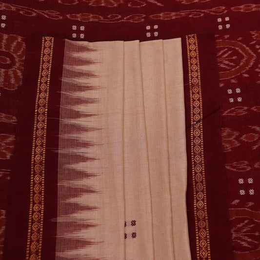 Handloom Sambalpuri Cotton Ikkat Saree Handloom Saree_Sambalpuri Cotton Priyadarshini Handloom