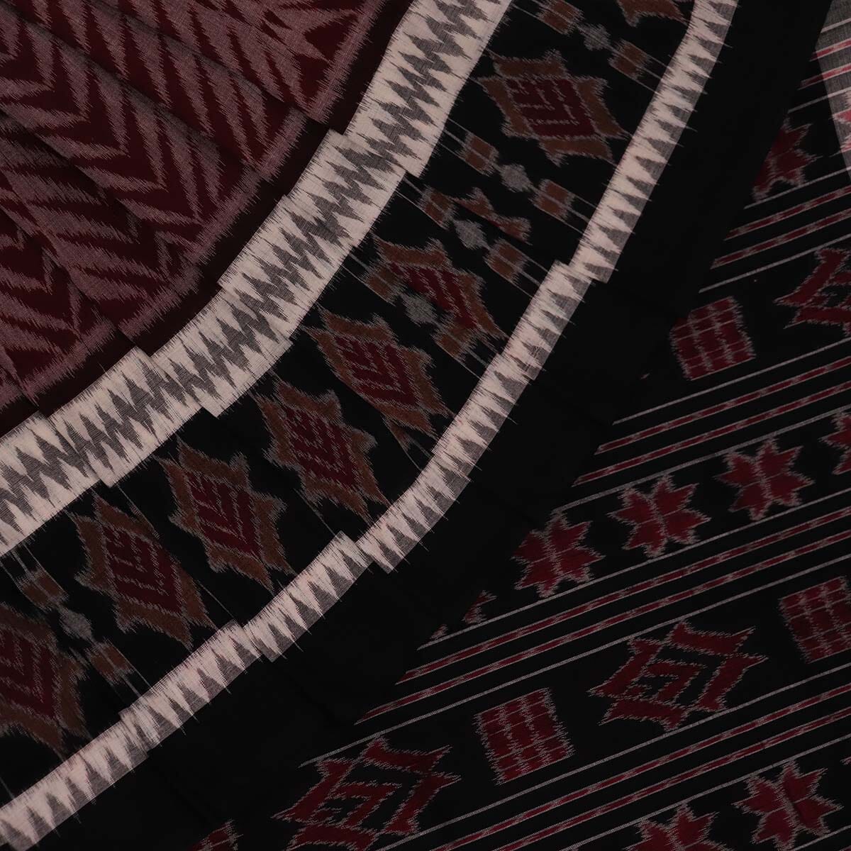 Handloom Sambalpuri Cotton Ikkat  Saree main image 0