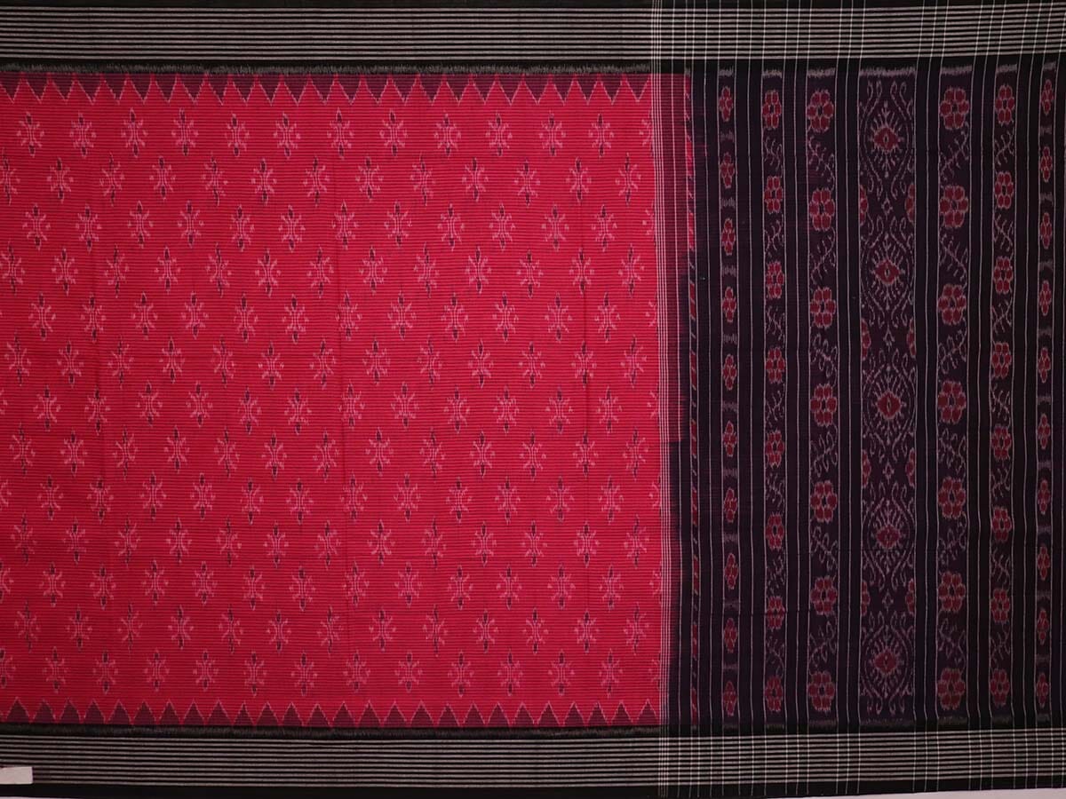 Handloom Sambalpuri Cotton Ikkat Saree Handloom Saree_Sambalpuri Cotton Priyadarshini Handloom