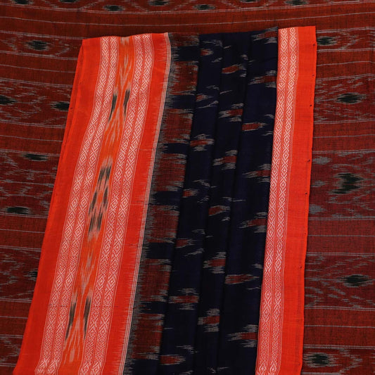 Handloom Sambalpuri Cotton Ikkat Saree Handloom Saree_Sambalpuri Cotton Priyadarshini Handloom
