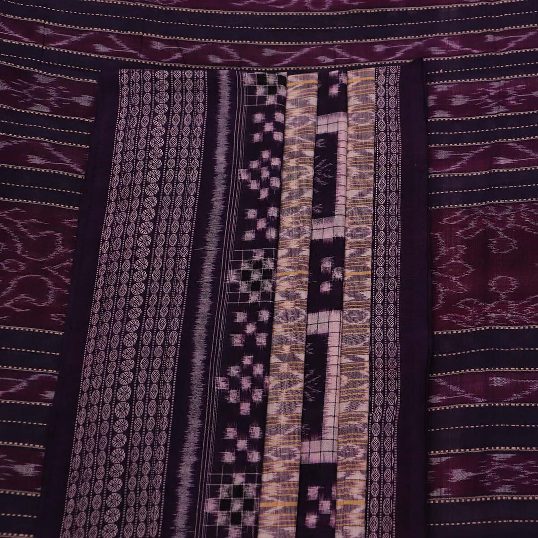Handloom Sambalpuri Cotton Ikkat Saree Handloom Saree_Sambalpuri Cotton Priyadarshini Handloom