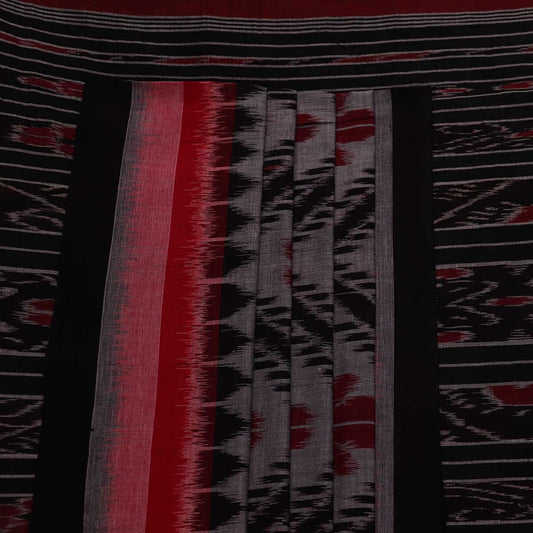 Handloom Sambalpuri Cotton Ikkat Saree Handloom Saree_Sambalpuri Cotton Priyadarshini Handloom