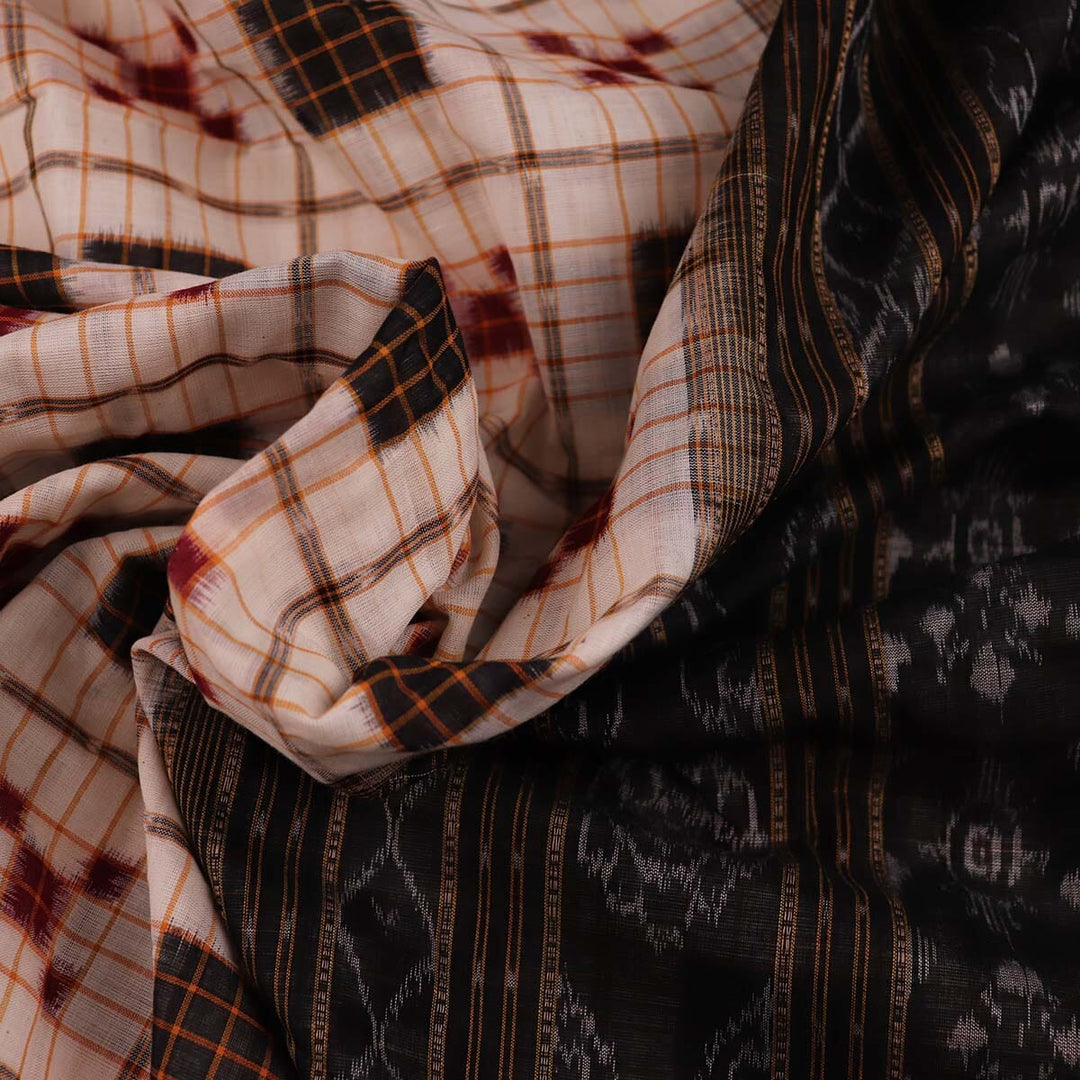 Handloom Sambalpuri Cotton Ikkat Saree Handloom Saree_Sambalpuri Cotton Priyadarshini Handloom
