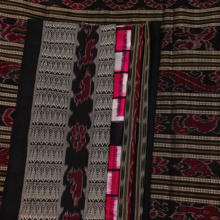 Handloom Sambalpuri Ikkat Silk Saree Handloom Saree_Sambalpuri Silk Priyadarshini Handloom