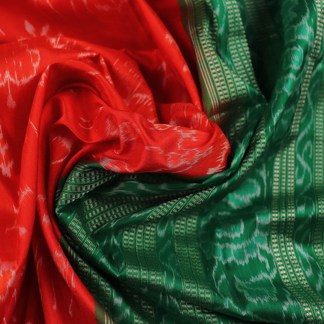 Handloom Sambalpuri Ikkat Silk Saree Handloom Saree_Sambalpuri Silk Priyadarshini Handloom
