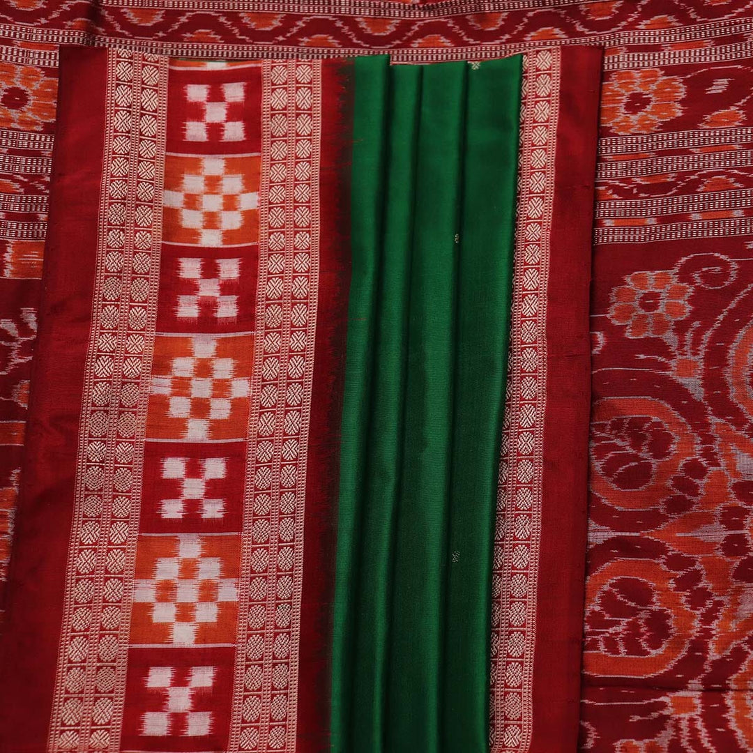 Handloom Sambalpuri Ikkat Silk Saree Handloom Saree_Sambalpuri Silk Priyadarshini Handloom