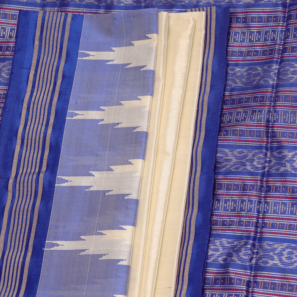 Handloom Sambalpuri Ikkat Silk Saree Handloom Saree_Sambalpuri Silk Priyadarshini Handloom
