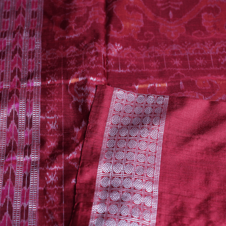Handloom Sambalpuri Ikkat Silk Saree Handloom Saree_Sambalpuri Silk Priyadarshini Handloom