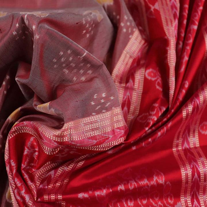 Handloom Sambalpuri Ikkat Silk Saree Handloom Saree_Sambalpuri Silk Priyadarshini Handloom
