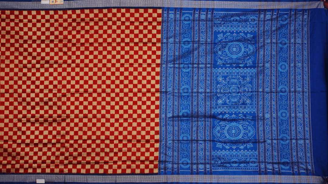 Handloom Sambalpuri Ikkat Silk Saree Handloom Saree_Sambalpuri Silk Priyadarshini Handloom