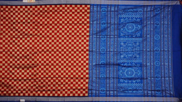 Handloom Sambalpuri Ikkat Silk Saree Handloom Saree_Sambalpuri Silk Priyadarshini Handloom