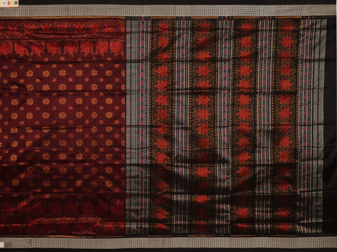 Handloom Sambalpuri Ikkat Silk Saree Handloom Saree_Sambalpuri Silk Priyadarshini Handloom 