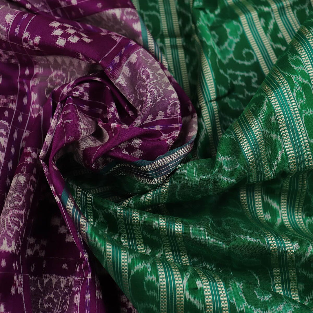 Handloom Sambalpuri Ikkat Silk Saree Handloom Saree_Sambalpuri Silk Priyadarshini Handloom