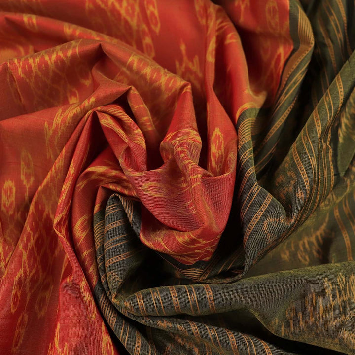 Handloom Sambalpuri Ikkat Silk Saree Handloom Saree_Sambalpuri Silk Priyadarshini Handloom