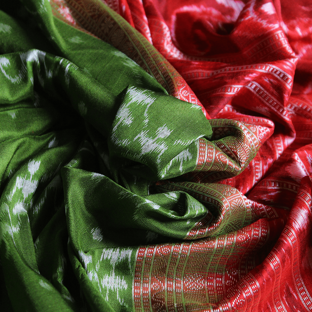 Handloom Sambalpuri Ikkat Silk Saree Handloom Saree_Sambalpuri Silk Priyadarshini Handloom