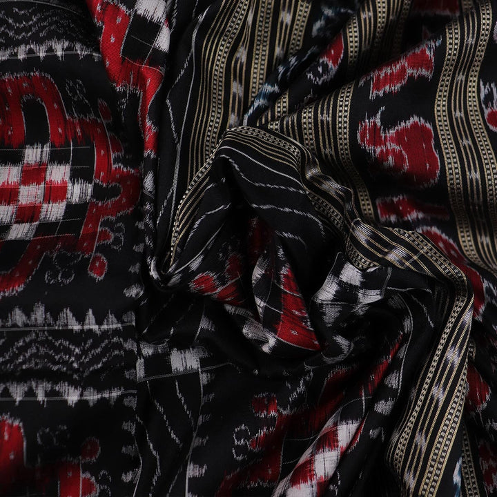 Handloom Sambalpuri Ikkat Silk Saree Handloom Saree_Sambalpuri Silk Priyadarshini Handloom
