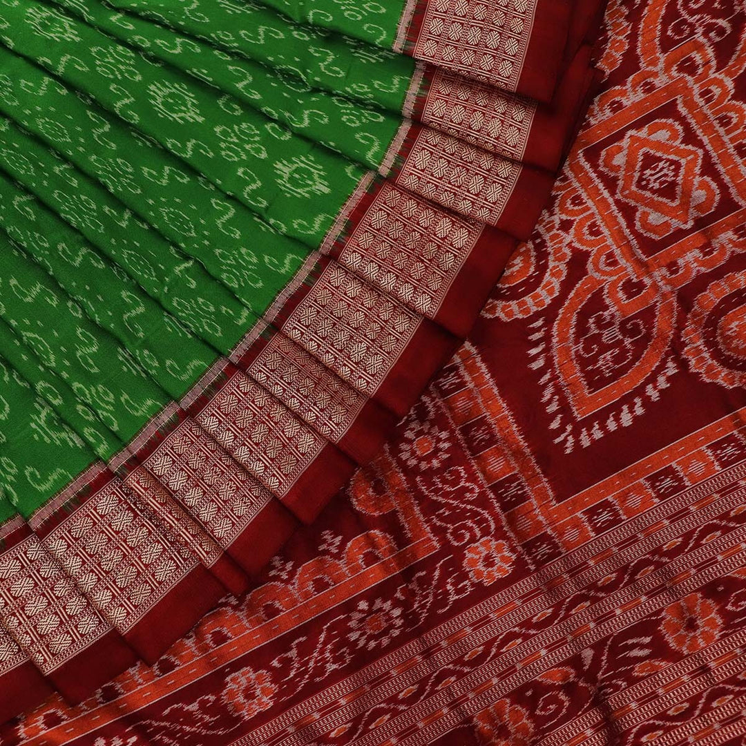 Handloom Sambalpuri Ikkat Silk Saree Handloom Saree_Sambalpuri Silk Priyadarshini Handloom