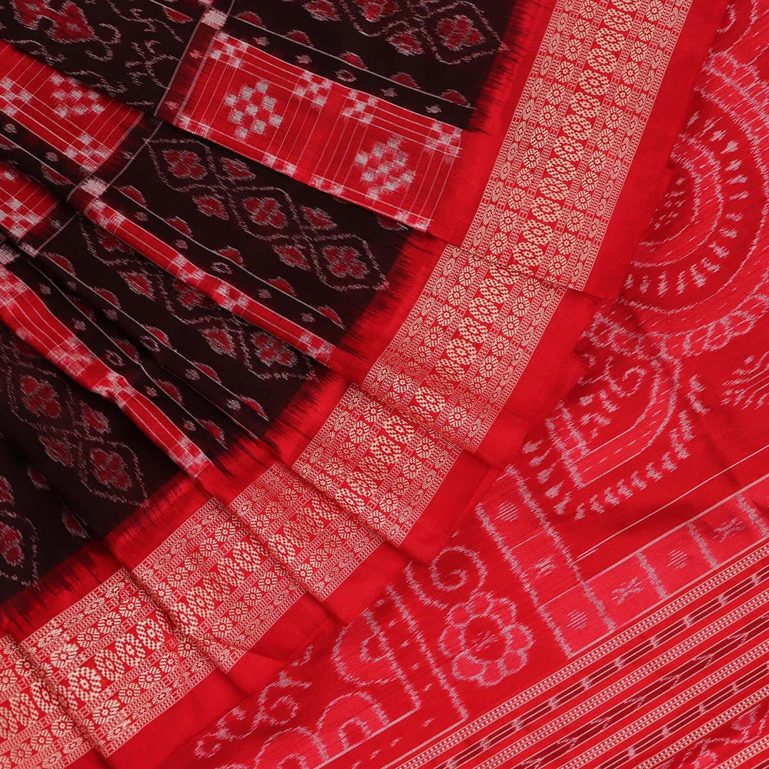 Handloom Sambalpuri Ikkat Silk Saree Handloom Saree_Sambalpuri Silk Priyadarshini Handloom 