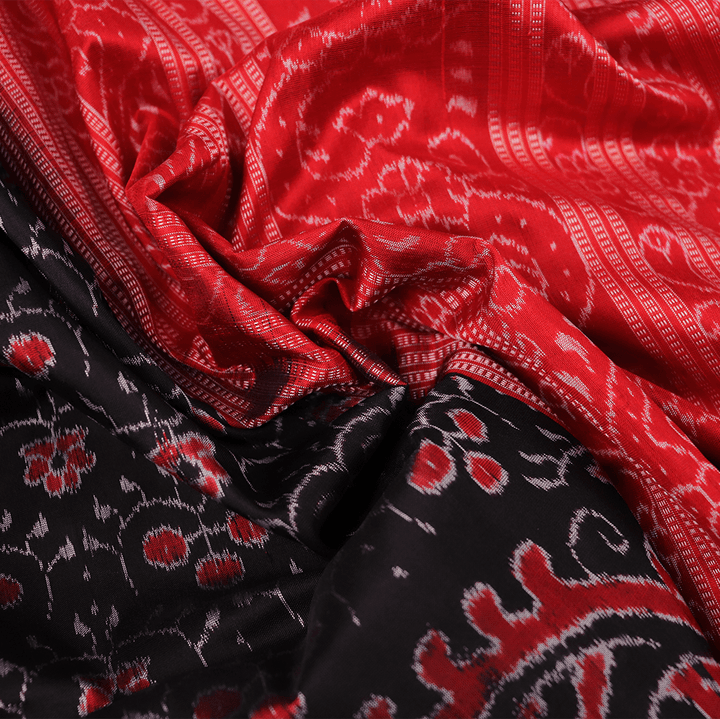Handloom Sambalpuri Ikkat Silk Saree Handloom Saree_Sambalpuri Silk Priyadarshini Handloom