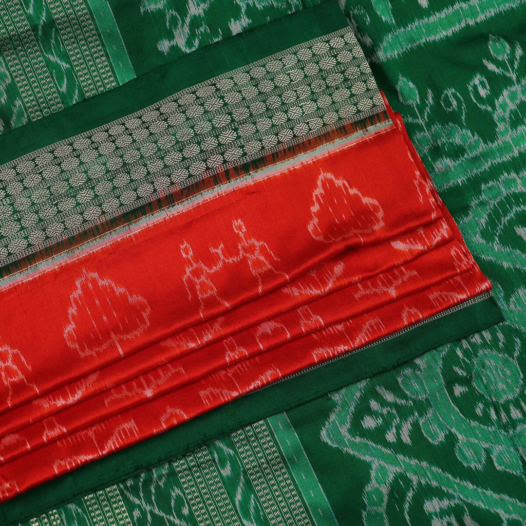 Handloom Sambalpuri Ikkat Silk Saree Handloom Saree_Sambalpuri Silk Priyadarshini Handloom