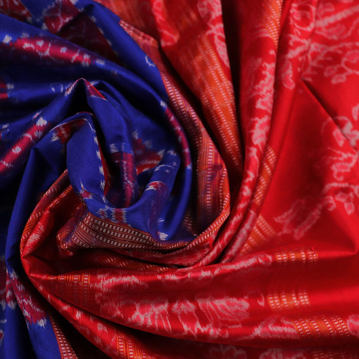 Handloom Sambalpuri Ikkat Silk Saree Handloom Saree_Sambalpuri Silk Priyadarshini Handloom
