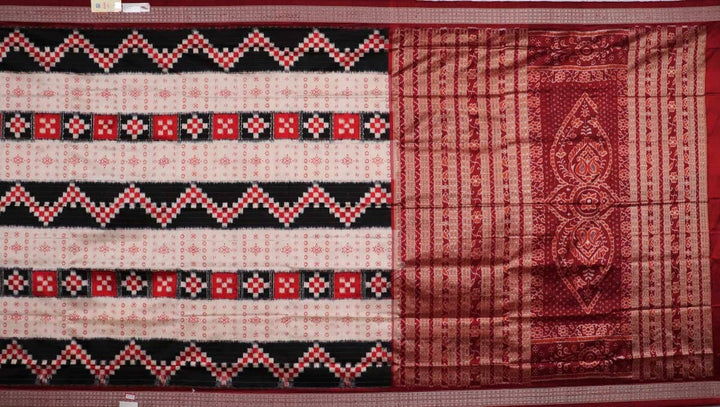 Handloom Sambalpuri Ikkat Silk Saree Handloom Saree_Sambalpuri Silk Priyadarshini Handloom