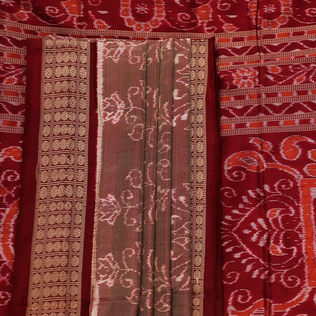 Handloom Sambalpuri Ikkat Silk Saree Handloom Saree_Sambalpuri Silk Priyadarshini Handloom