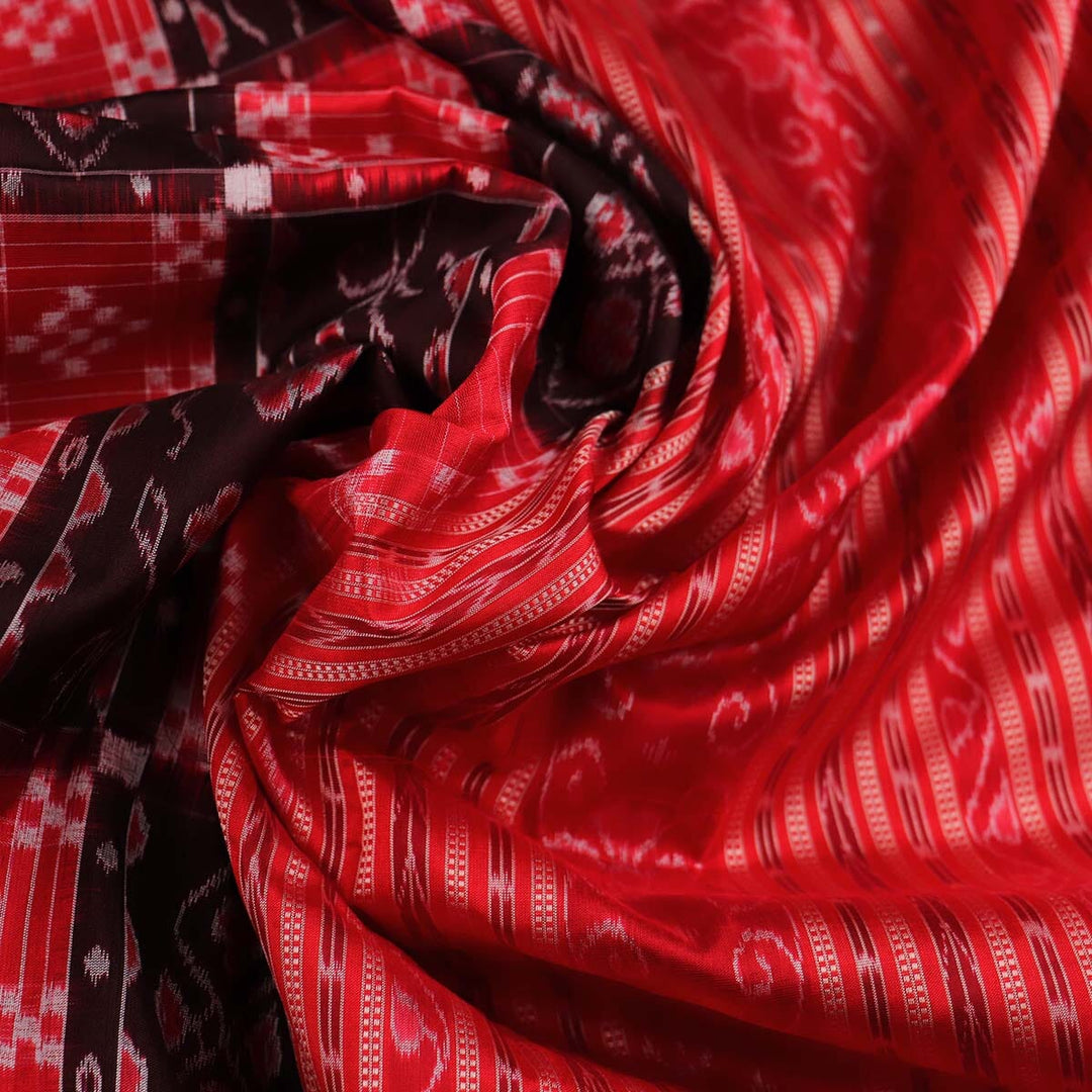 Handloom Sambalpuri Ikkat Silk Saree Handloom Saree_Sambalpuri Silk Priyadarshini Handloom