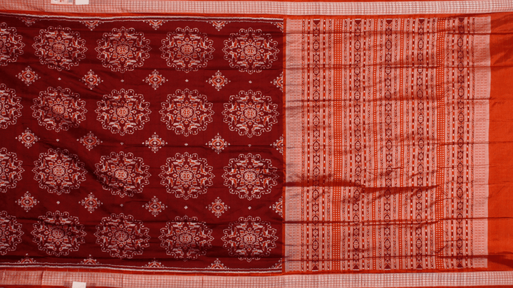 Handloom Sambalpuri Ikkat Silk Saree Handloom Saree_Sambalpuri Silk Priyadarshini Handloom