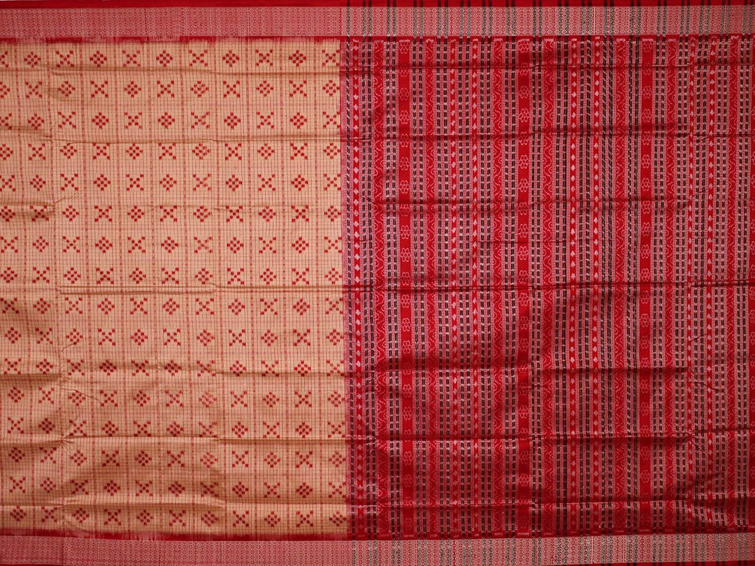 Handloom Sambalpuri Ikkat Silk Saree Handloom Saree_Sambalpuri Silk Priyadarshini Handloom