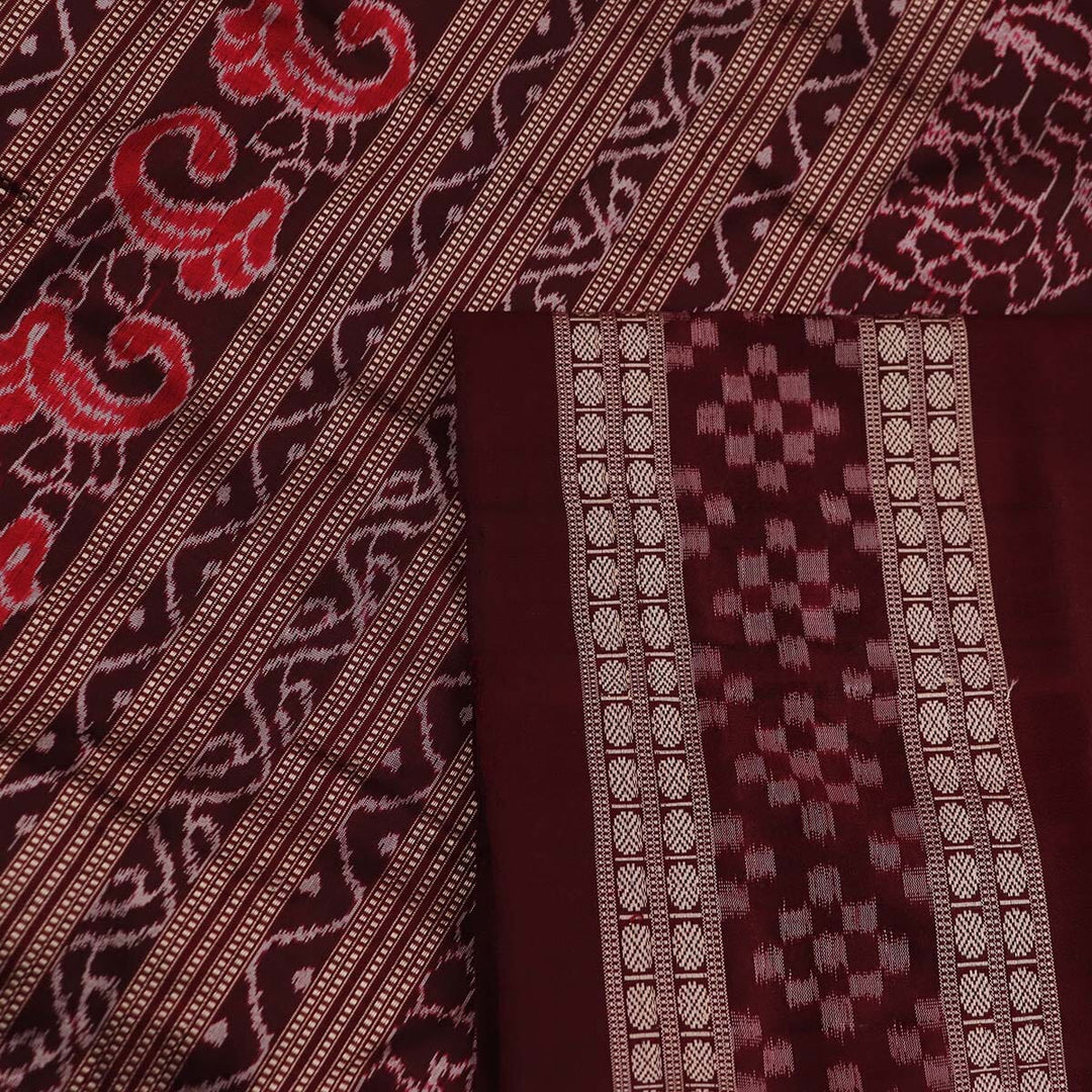 Handloom Sambalpuri Ikkat Silk Saree Handloom Saree_Sambalpuri Silk Priyadarshini Handloom