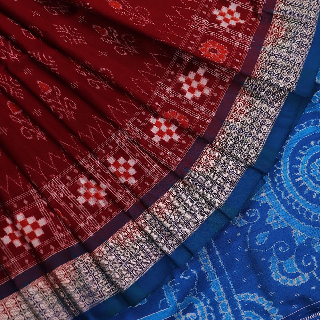 Handloom Sambalpuri Ikkat Silk Saree Handloom Saree_Sambalpuri Silk Priyadarshini Handloom