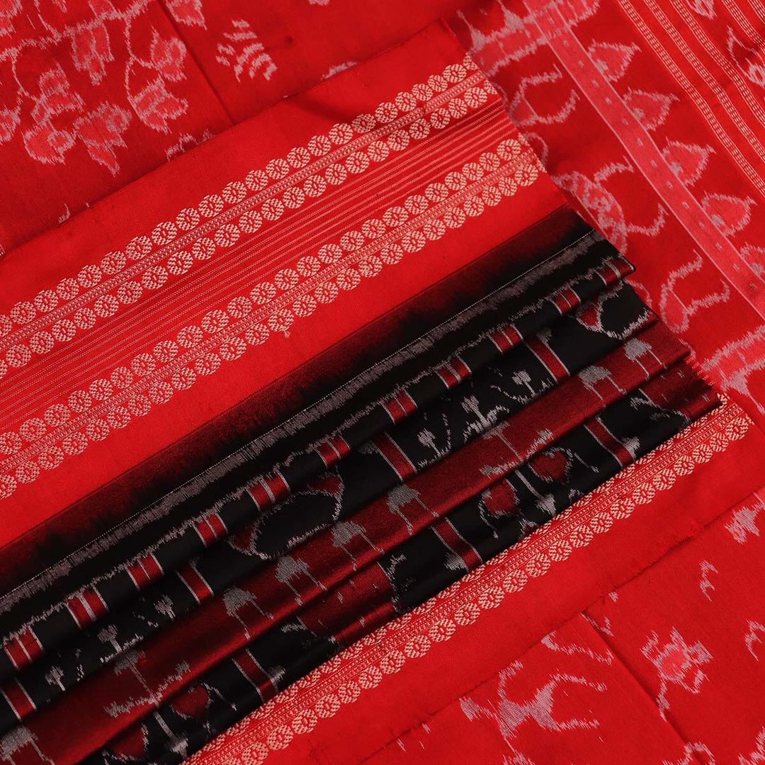 Handloom Sambalpuri Ikkat Silk Saree Handloom Saree_Sambalpuri Silk Priyadarshini Handloom
