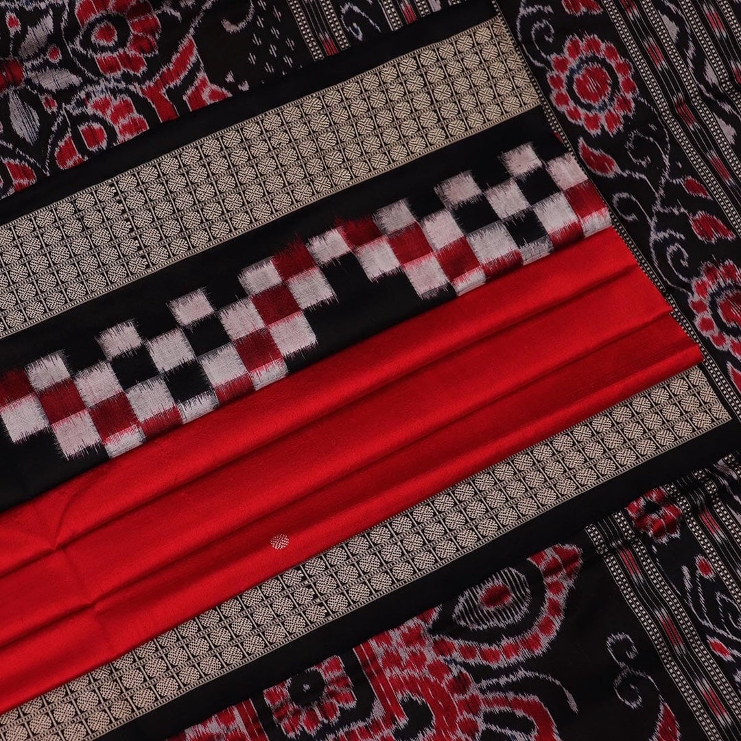 Handloom Sambalpuri Ikkat Silk Saree Handloom Saree_Sambalpuri Silk Priyadarshini Handloom