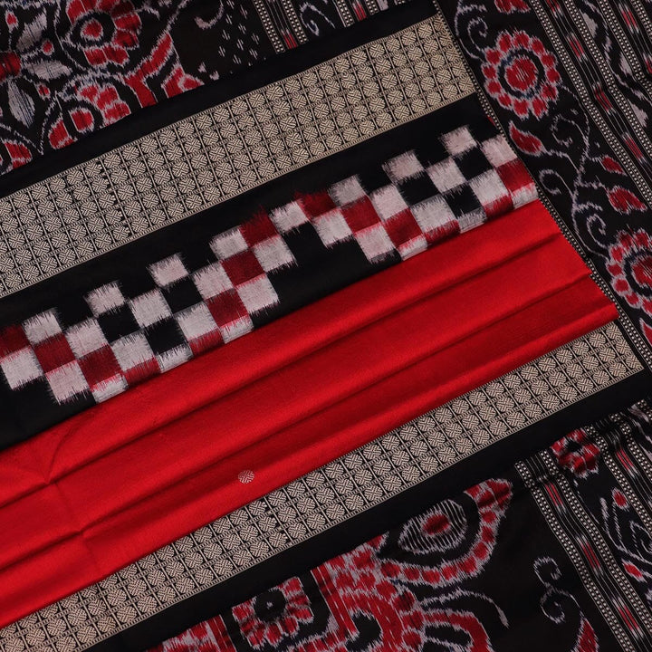 Handloom Sambalpuri Ikkat Silk Saree Handloom Saree_Sambalpuri Silk Priyadarshini Handloom