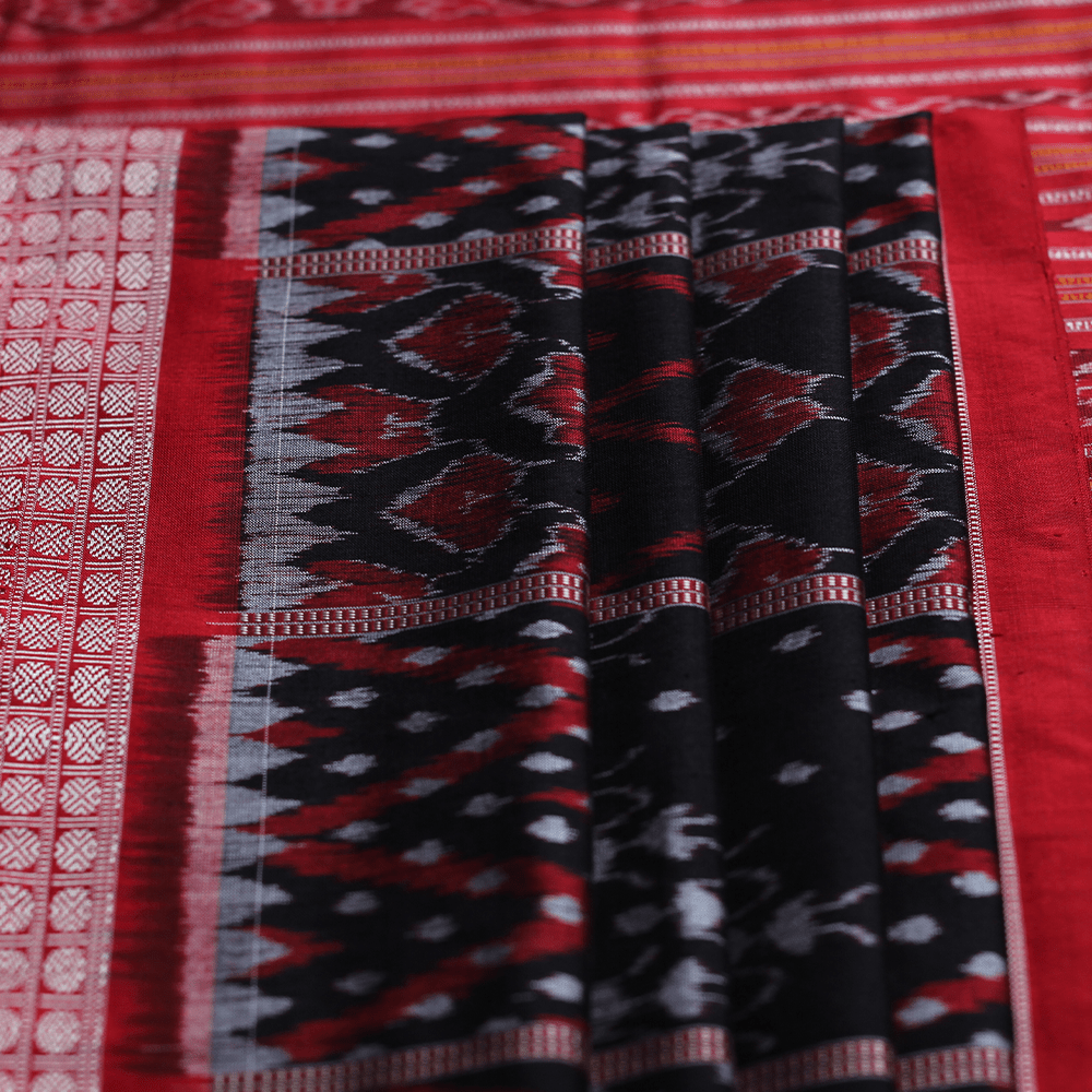 Handloom Sambalpuri Ikkat Silk Saree Handloom Saree_Sambalpuri Silk Priyadarshini Handloom