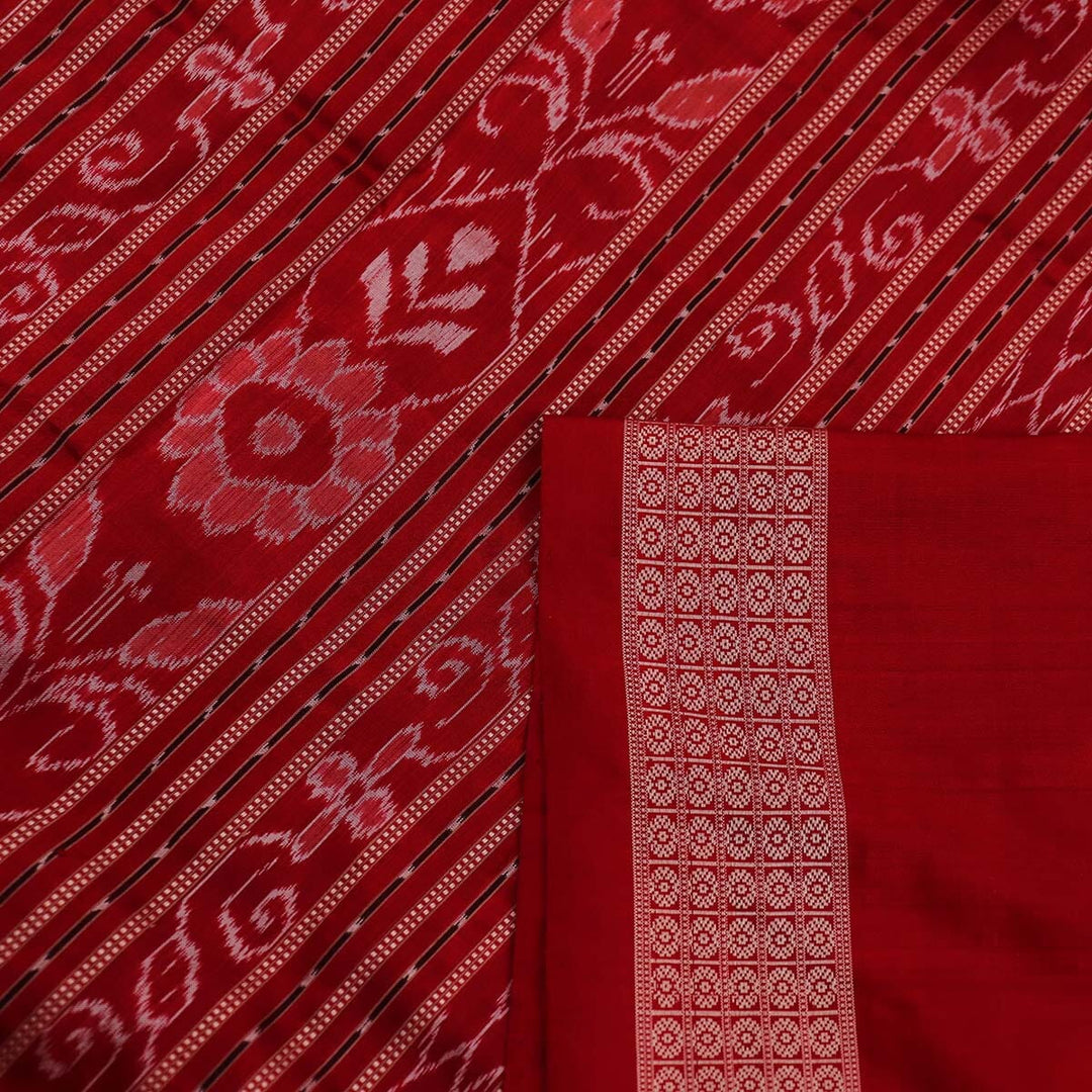 Handloom Sambalpuri Ikkat Silk Saree Handloom Saree_Sambalpuri Silk Priyadarshini Handloom