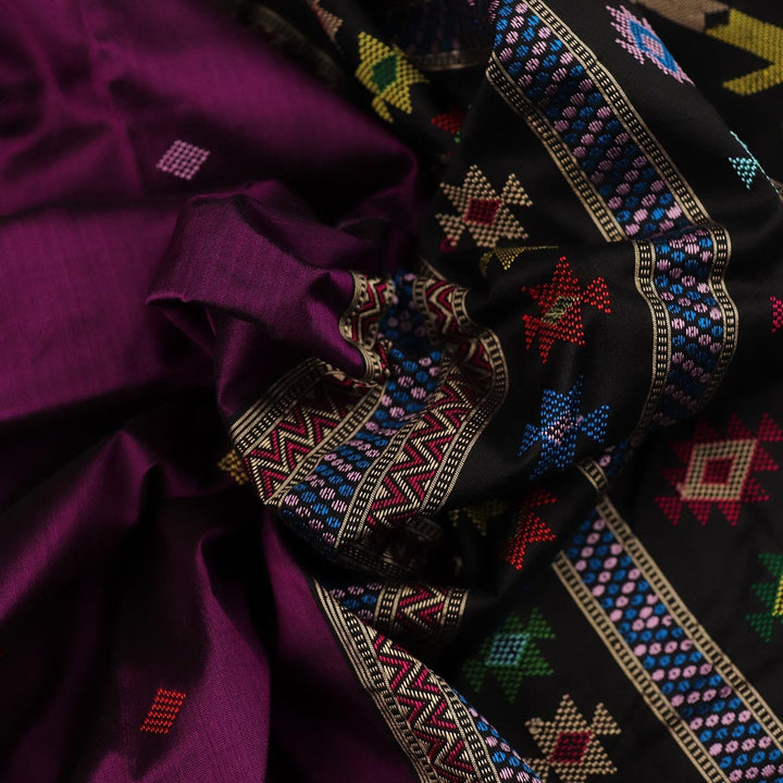 Handloom Sambalpuri Ikkat Silk Saree Handloom Saree_Sambalpuri Silk Priyadarshini Handloom