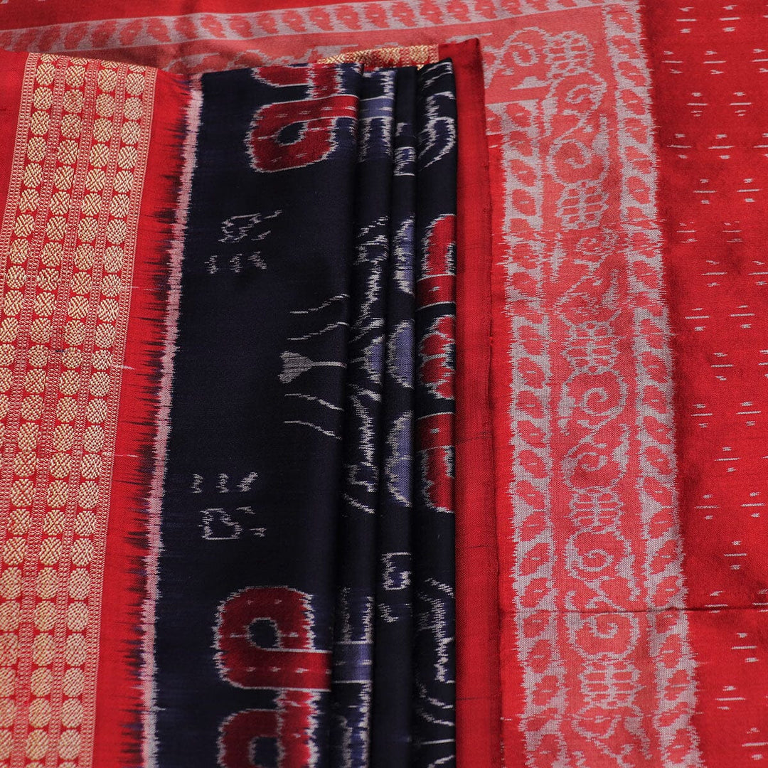 Handloom Sambalpuri Ikkat Silk Saree Handloom Saree_Sambalpuri Silk Priyadarshini Handloom