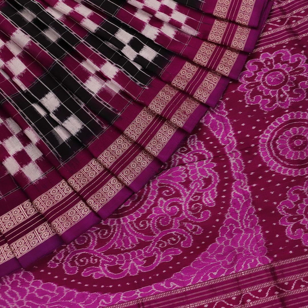 Handloom Sambalpuri Ikkat Silk Saree Handloom Saree_Sambalpuri Silk Priyadarshini Handloom