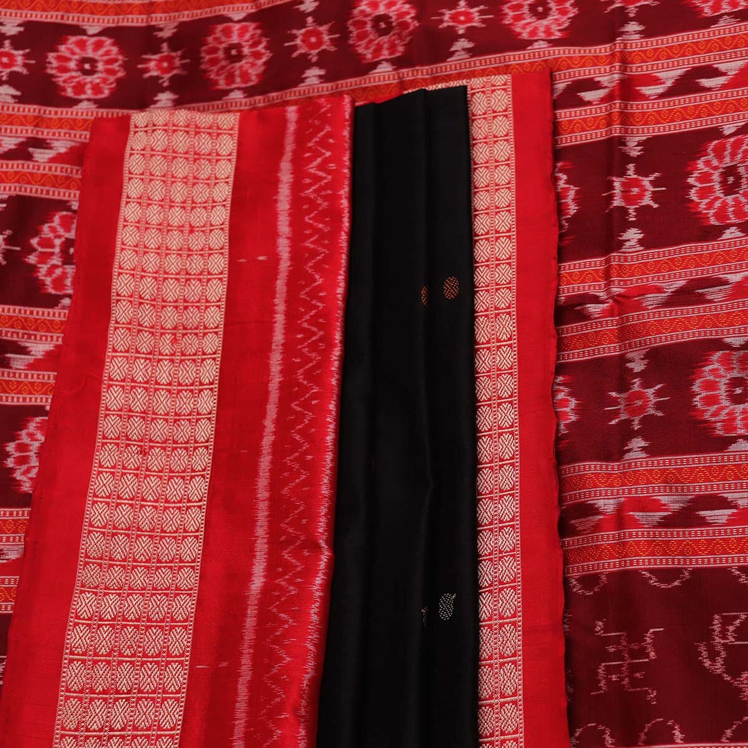 Handloom Sambalpuri Ikkat Silk Saree Handloom Saree_Sambalpuri Silk Priyadarshini Handloom
