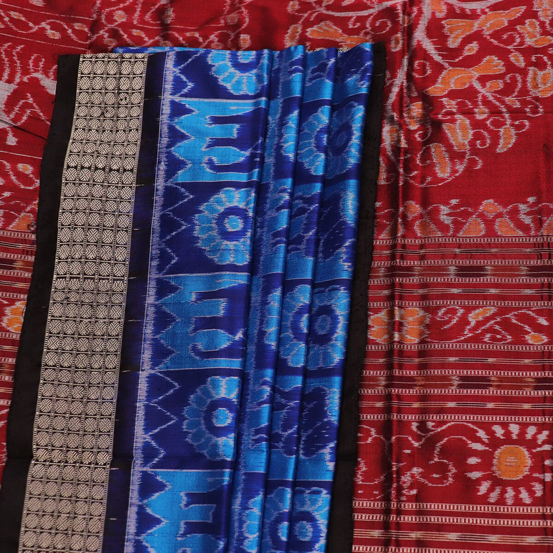 Handloom Sambalpuri Ikkat Silk Saree Handloom Saree_Sambalpuri Silk Priyadarshini Handloom