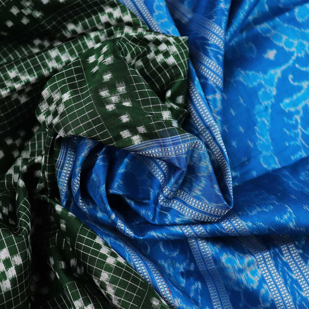Handloom Sambalpuri Ikkat Silk Saree Handloom Saree_Sambalpuri Silk Priyadarshini Handloom